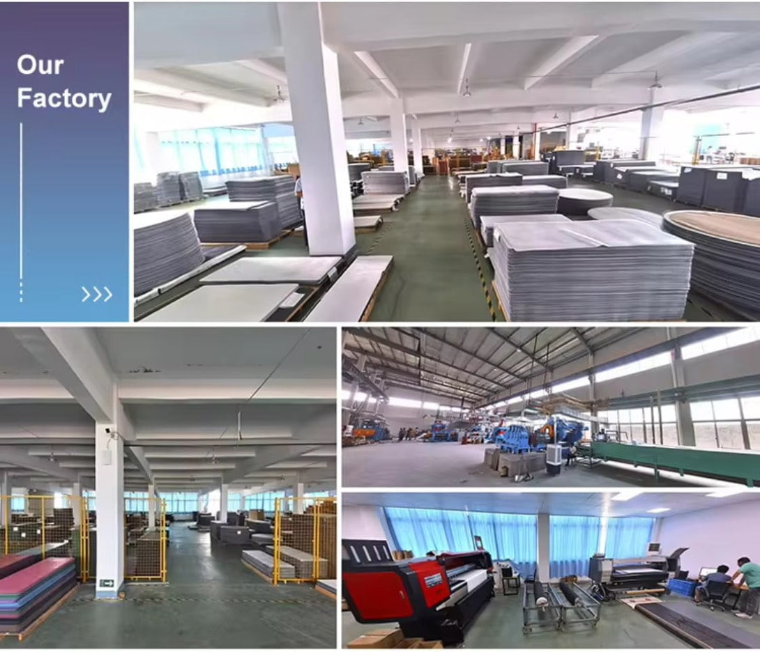 Yoga mat production process