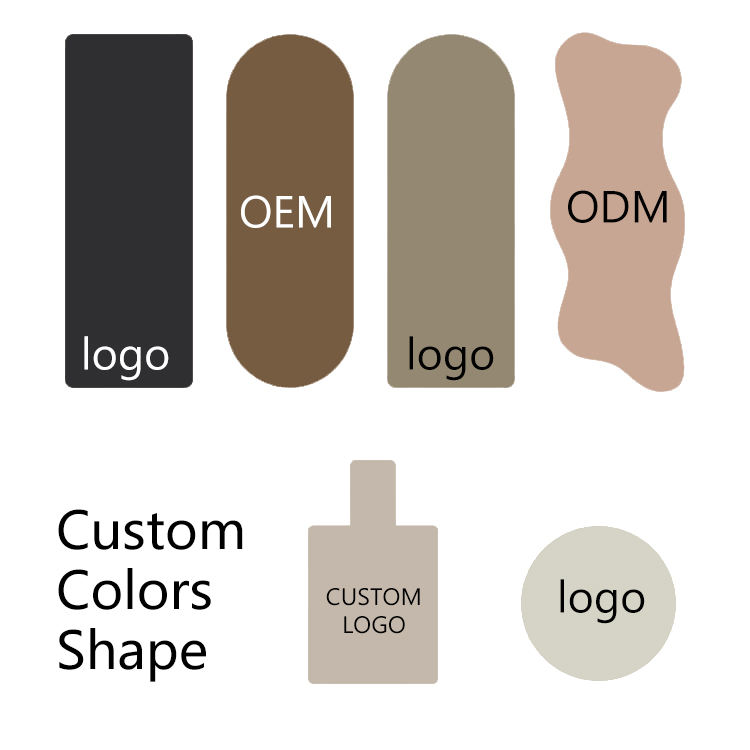 custom shape yoga mats