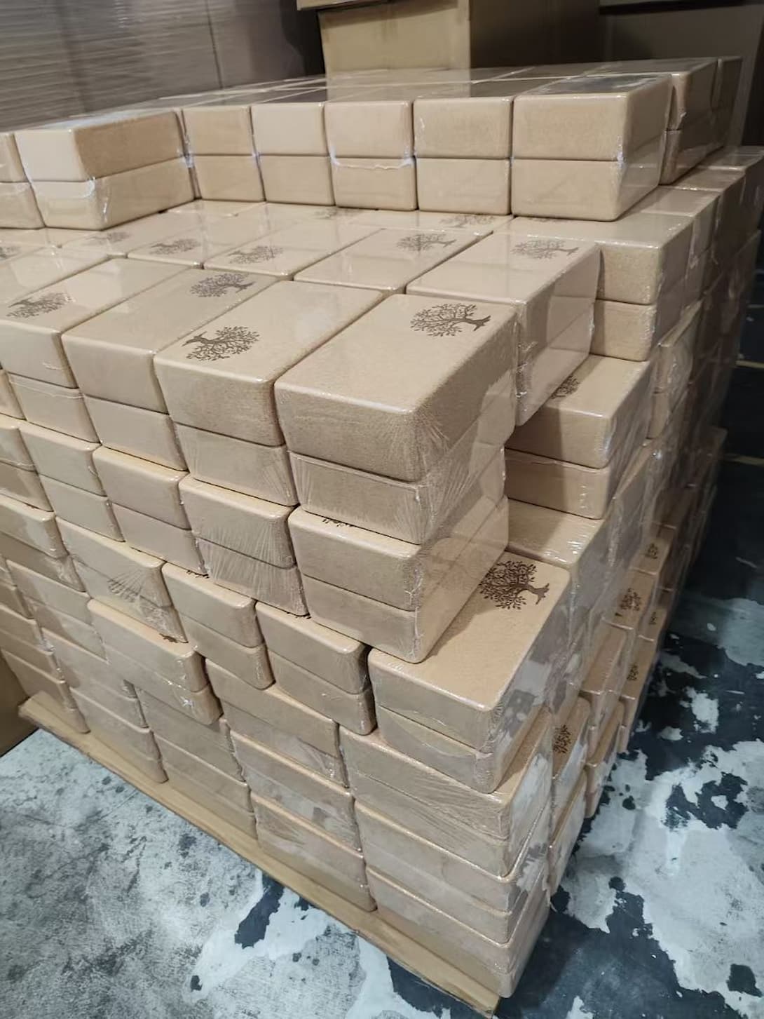 Custom Logo Cork Yoga Block