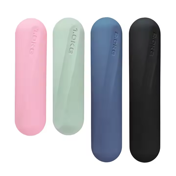 Silicone Dumbbells Barbell Power Bar Hand Weights Dumbell for Muscle Strength Training