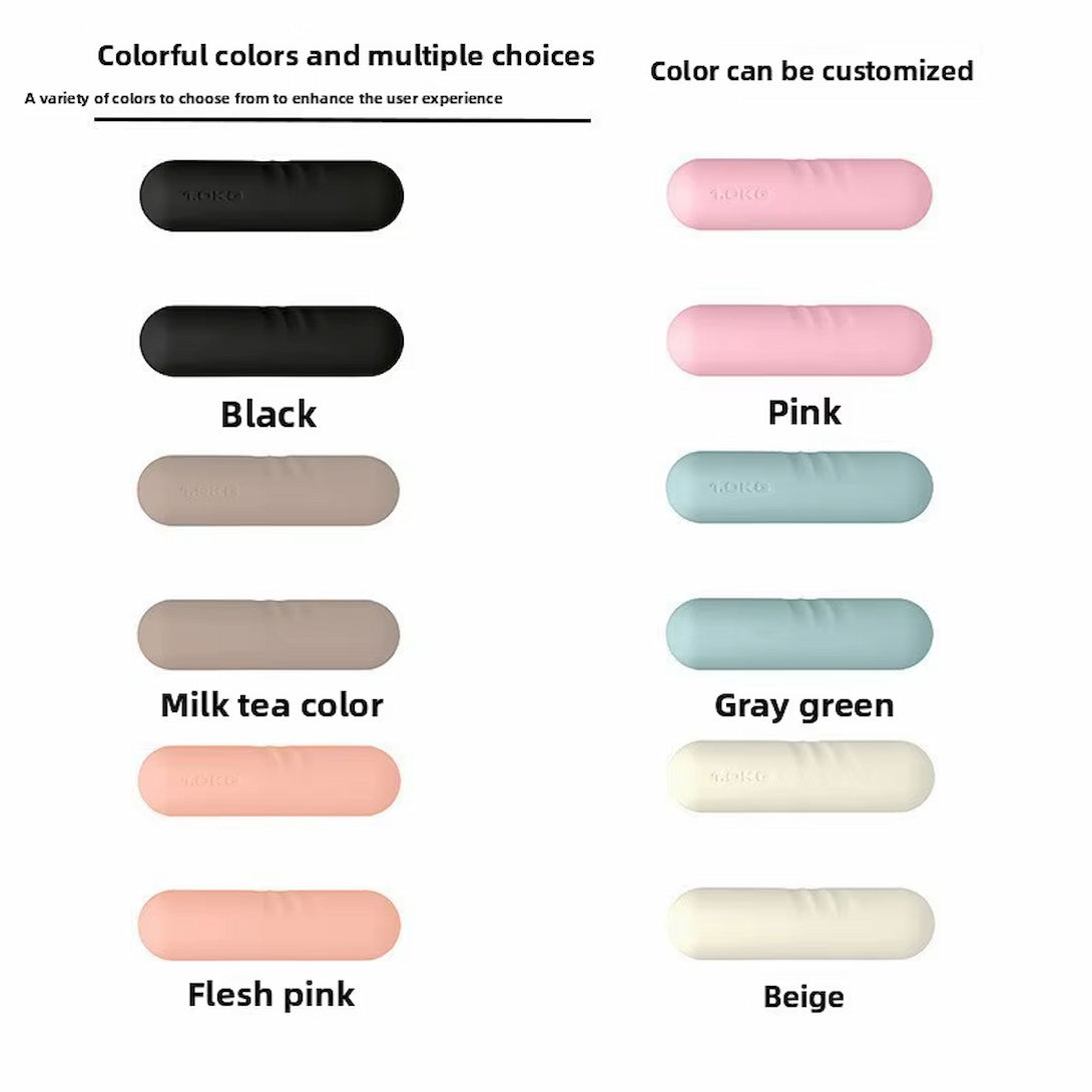 Solid Silicone Dumbbells for Arm Training