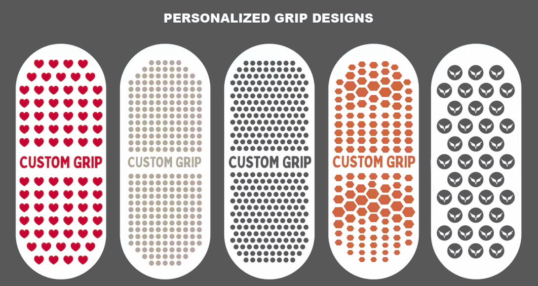 Premium Cotton Anti-slip Plain Grip Pilates Socks