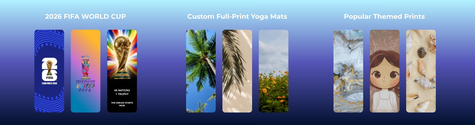 Hot Selling Printed Yoga Mat
