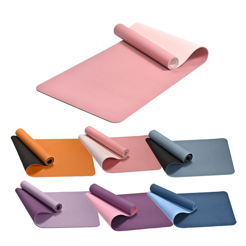 wholesale Customization TPE Yoga Mat Double Layer